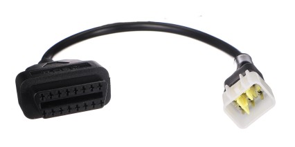 OBD-II redukcia 6-pin pre moto Delphi MECHANIC CABLE 12