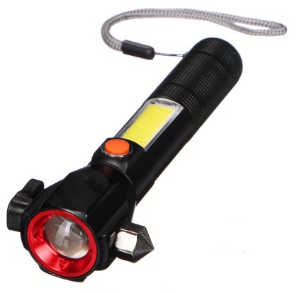 Svietidlo do auta bezpečnostné s magnetom CAR LAMP SAFETY, 300 lm, COB LED, USB