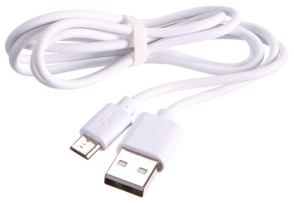 Náhradný napájací kábel USB / micro-USB, dĺžka 1m, pre difúzory Diamond Car