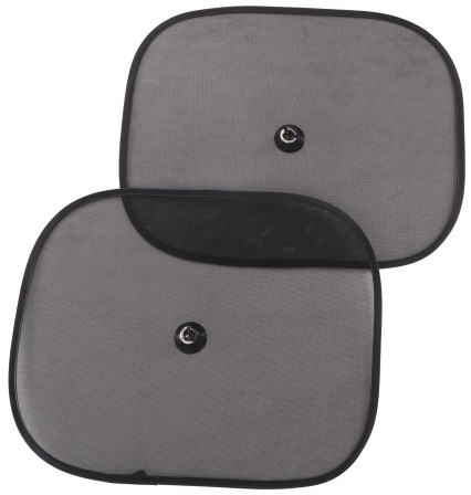 Slnečná clona s prísavkou na bočné okno auta CAR SUNSHADE SET 7, 44 x 36 cm, 2ks