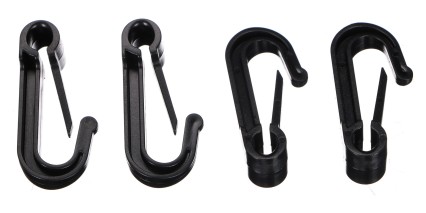 Upevňovacie háčiky pre sieť do auta CAR NET HOOKS, 10 ks - náhradný diel