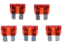 Sada nožových automobilových poistiek MECHANIC FUSE SET 10A, 100 ks