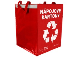 Taška na triedený odpad SORT EASY CARTON, 30x30x40cm, 36l